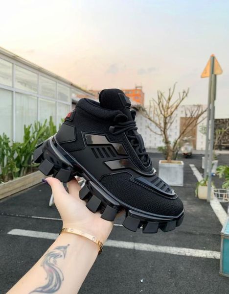 

2021 fashion mens designer cloudbust thunderbasketball platform triple sneaker vintage casual men sock outdoor trainers mkj0029543917, Red;white