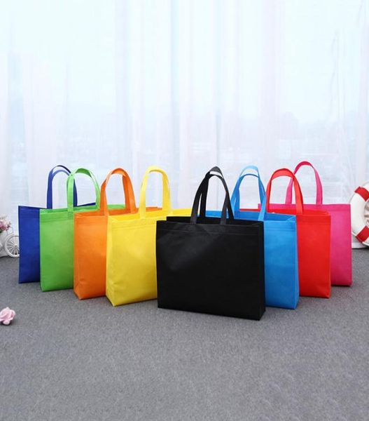 

2020 women foldable shopping bag reusable eco large fabric nonwoven shoulder bags tote grocery cloth bags pouch 2360621