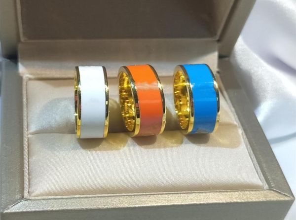 

luxury designer ring fashion printing letter rings for man or woman titanium steel jewelry supply8062341, Silver