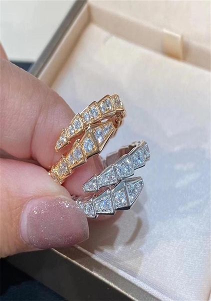 

fashion classic serpentine adjustable ring original quality fashion ladies highend brand jewelry lovers gifts31396647610, Silver