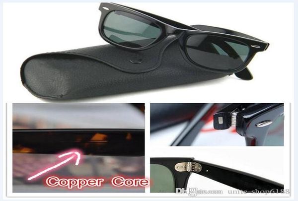 

plank sunglasses s black frame sunglasses metal hinge sunglasses fashion 2140 men's sun glasses women's glasses with brown cases b, White;black