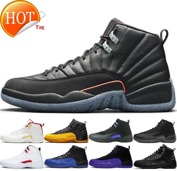 

12 basketball shoes men 12s reverse flu indigo black dark concord easter gym red mens womens outdoor sports trainers5897344
