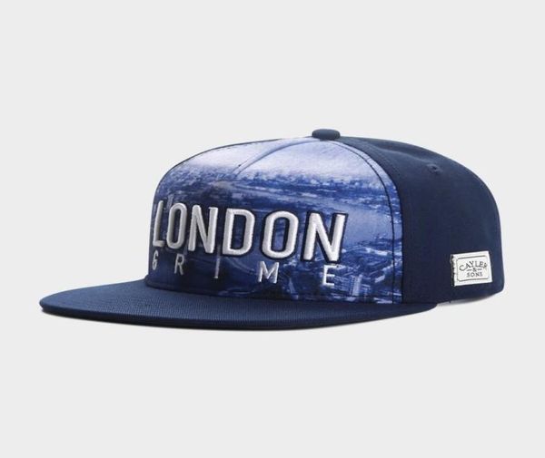 

adjustable bboy gorras navy white cs wl london skyline cap 100 polyester hip hop summen man woman snapbacks7302717, Blue;gray