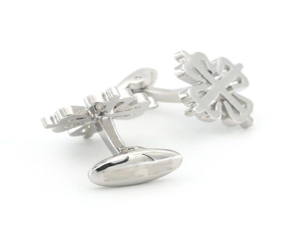 

men stainless steel cufflinks sleeve nail famous cuff link french039s cuff gift cufflink as plum blossom2728054, Silver