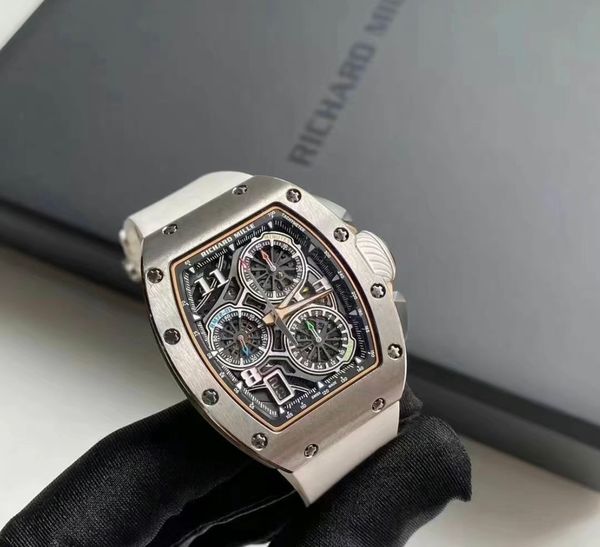 

watch luxury tourbillon men quality watch fantasic rm72-01 real wrist watches high-end quality mechanical all carbon fibzpri