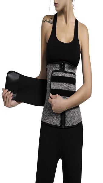 

drop workout latex waist trainer private label belt for ladies7990127, Black;gray