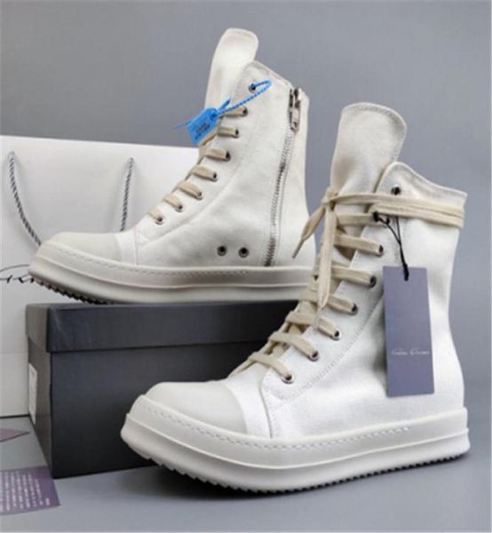 

highcanvas shoes men or women brand trainers casual ankle platform boots zip ankle boots plus size 92020d509109742, Black