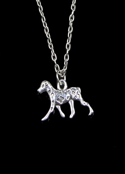 

fashion 1325mm dog dalmatians pendant necklace link chain for female choker necklace creative jewelry party gift7331584, Silver