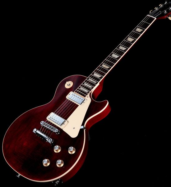 

paul 70s deluxe wine red electric guitar as same of the pictures