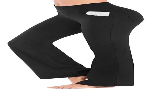 

karrleka bootcut yoga pants with pockets for women high waist workout bootleg pants tummy control 4 pockets work pants for women9030910, White;red