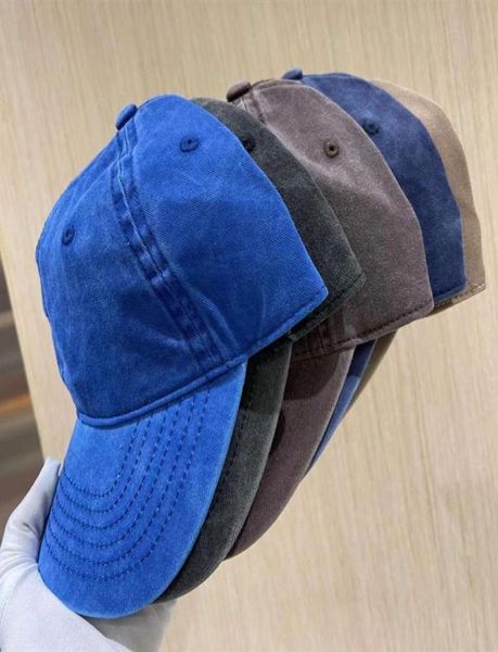 

washed cotton baseball caps adjustable strapback ball caps trucker cap red outdoor casual hats gift sports baseball fishing caps u1579592, Blue;gray