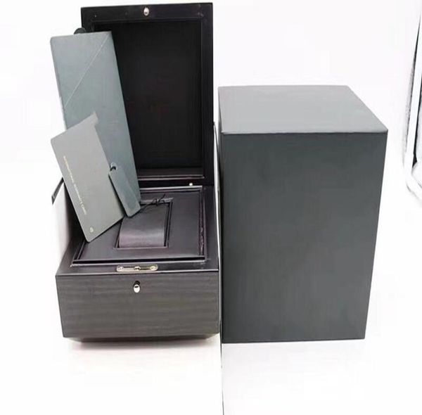 

original matching papers security card gift bag wood watch box for ap boxes booklets watches print custom card watch3332243, Black;blue