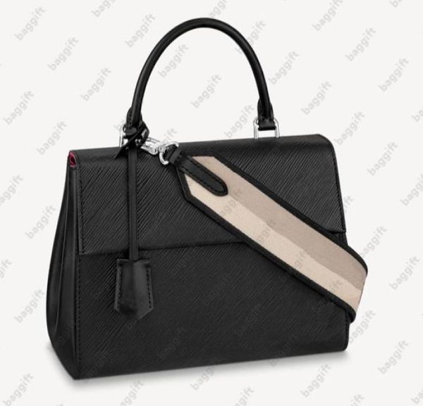 

designer cluny bb shoulder bags m42738 fuchsia bordeaux strap cross body doctor totes water wave monograms coated canvas women out6104961, Brown;gray