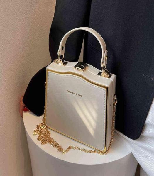 

chain handbags for women box shoulder bag totes crossbody bags fashion luxury designer handbag purse women s trend female 220511158350856