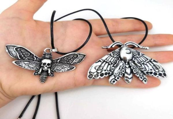 

pendant necklaces hzew animal moth accessories necklace for women man gift9249266, Silver