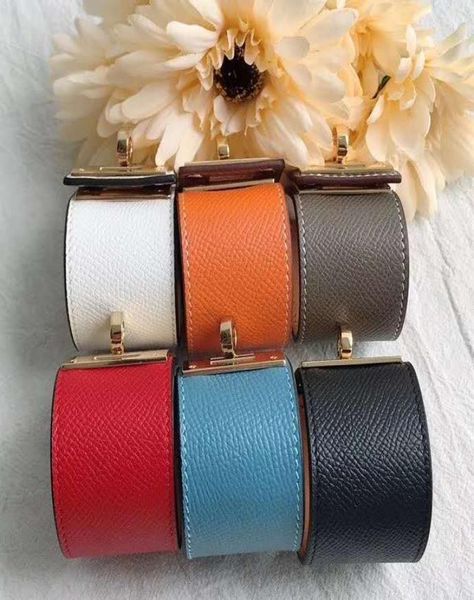 

2020 new h jewelry sell new style silver stainless steel bracelet with screwdriver leather making rock men and women8955929, Black