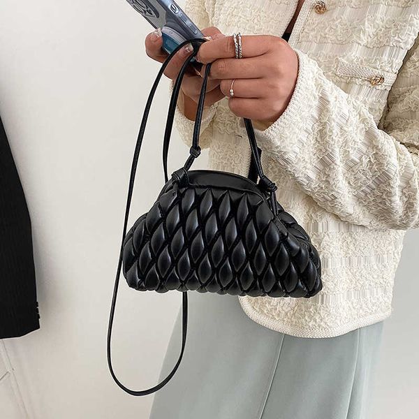 

botegss ventss pouch evening bags for sale 2023 new fashion simple and versatile small fragrant weaving cloud bag design single shoulder wit