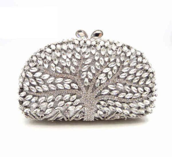 

nxy evening bags diamond crystal clutches wedding party banquet women handbags bridal rhinestones bling clutch bag silver62957773664617