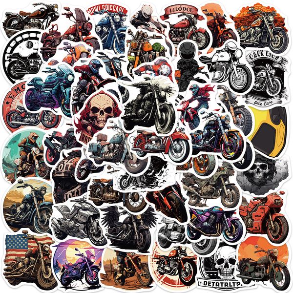 

50pcs motorcycle stickers waterproof vinyl stickers non-random for car bike luggage lapskateboard scrapbook water bottle decal