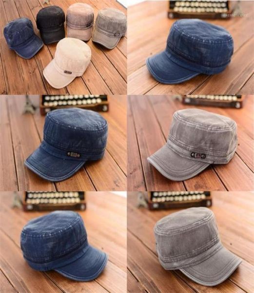 

ball caps coming cadet baseball cap mens womens classic adjustable army plain hat whole14555569, Blue;gray
