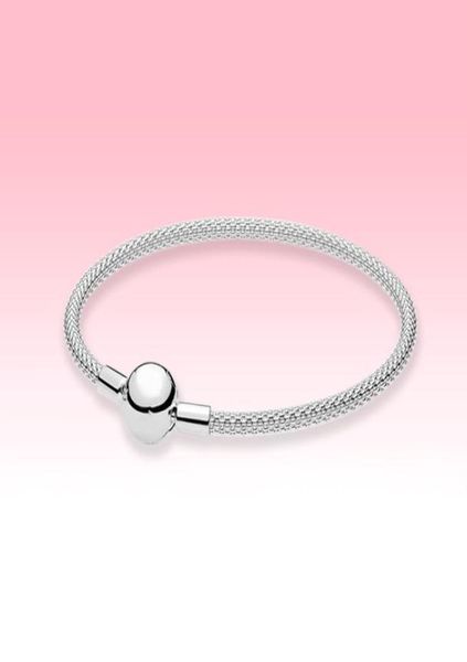

women sterling silver mesh bracelet bangle bracelets summer jewelry for ball clasp bracelets with original box sets2795963, Black