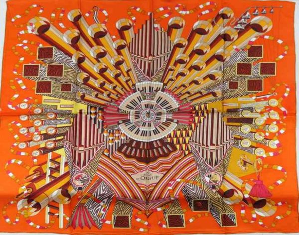 

2014 christmas giftnew arrvial quothquot style pattern women 100 silk twill square scarf printed for autumn winter 9054627, Blue;gray