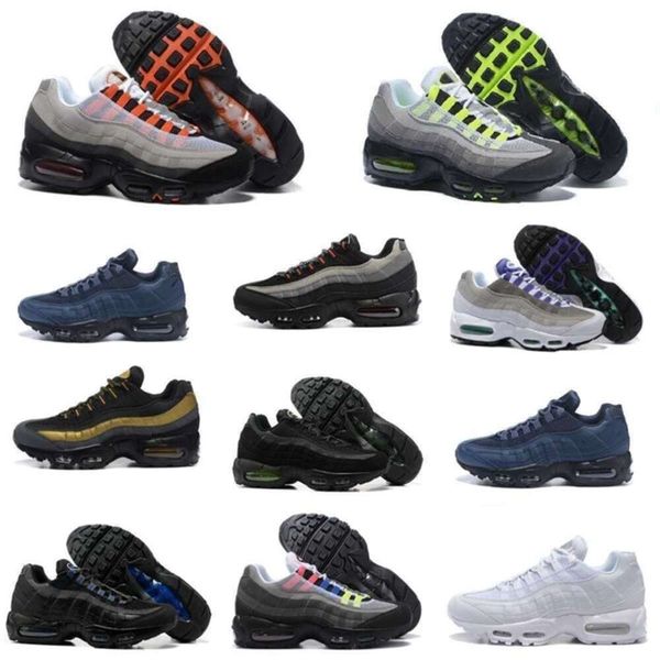 

trainers 95 mens running sports shoes classic 95s og triple solar red black white dark smoke grey airs safari runner club neon maxes tv cork