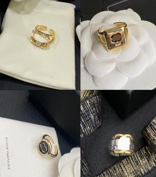 

20style new fashionable jewelry designer rings women letter love wedding supplies 18k gold plated stainless steel diamond gemstone8623100, Silver