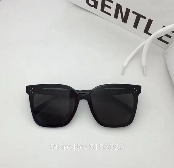 

sunglasses 2022 korean design men trendy large frame women vintage sun glasses original package her1046553, White;black