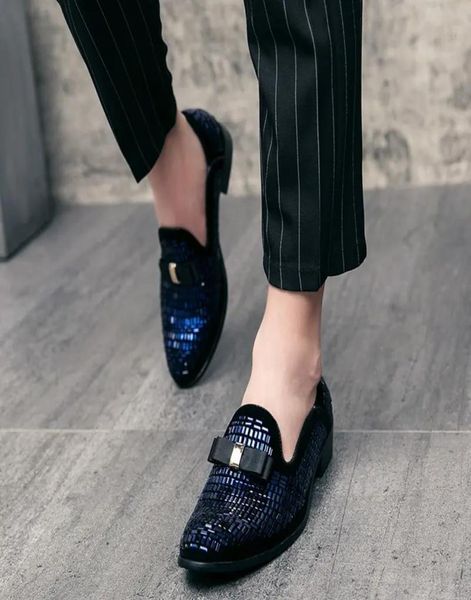 

casual fashion business dress shoes solid color handmade sequins faux suede bow classic round toe low heel loafers dh9338605039, Black