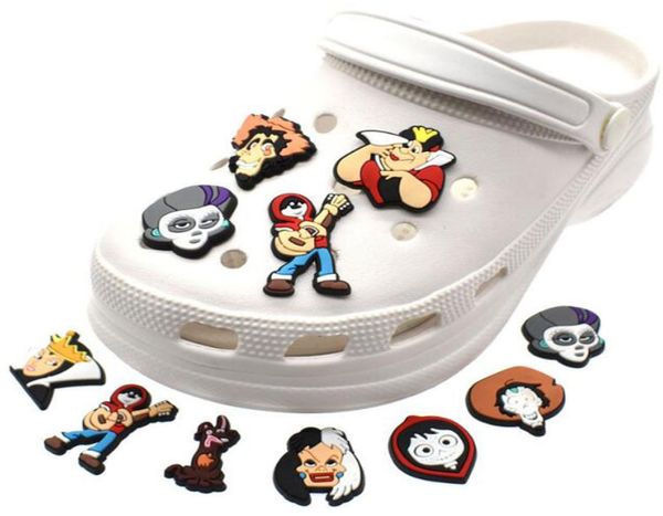 

new arrived anime movie cartoon shoe charms shoecharms buckle soft rubber decoration gift5737287, White;pink