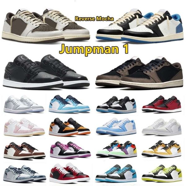

men 1 low women jumpman basketball shoes 1s triple white shadow university blue unc black bred toe chicago light smoky grey mocha mens sneak