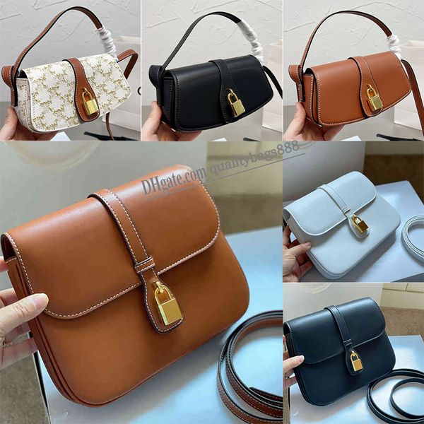 

tabou bag leather shoulder bag clutch triompm luxury designer fashion purses womens crossbody flap decorative lock handbags