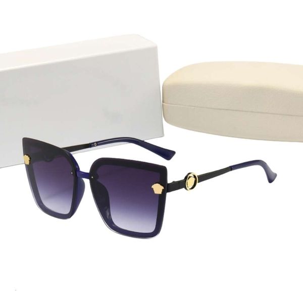 

sunglasses designer fashion luxury classic new women's polarized glasses oval fashion trend driving vacation leisure sunglasseswith box, White;black