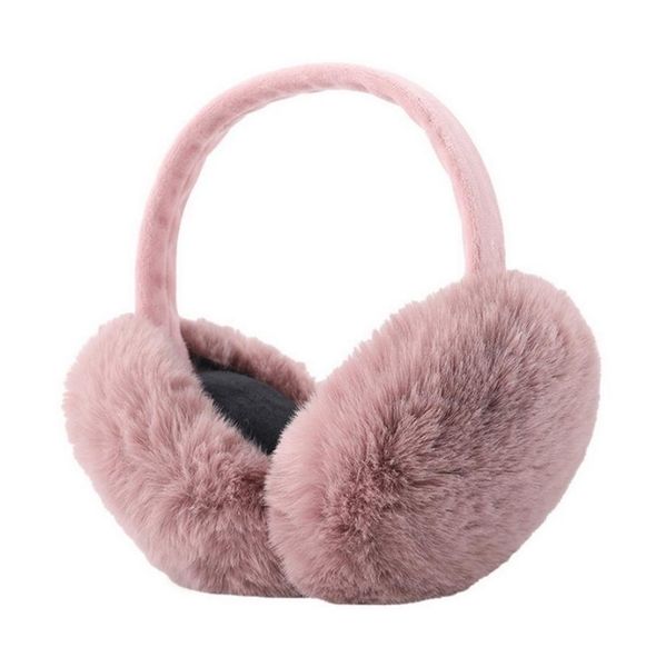 

ear muffs winter warm muffs cute plush fur headphones fashion ear warmer solid color girls headband muff cover 2210243363480, Blue;gray
