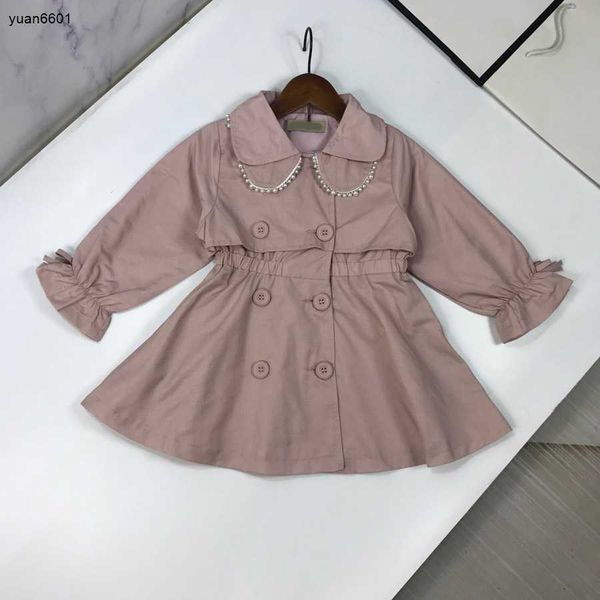 

2023 baby coat pearl edge lapel children jacket size 110-160 cm child spring outwear fashion windbreaker for girl boy sep01, Camo