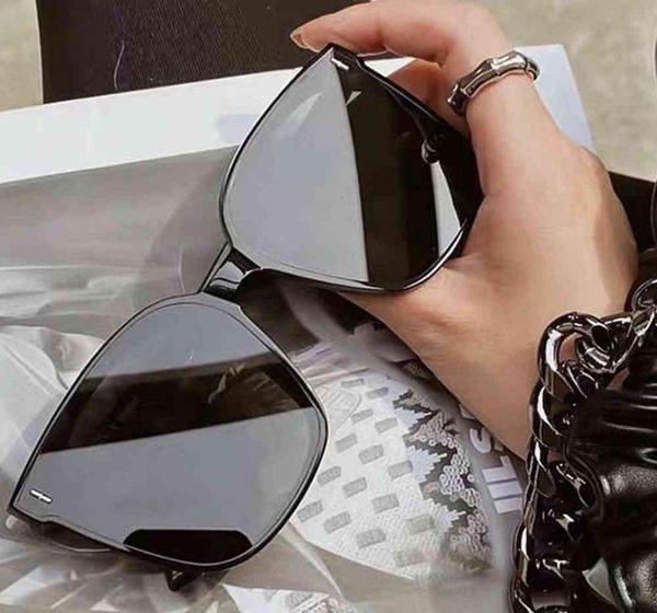 

new fashion sunglasses for men and women with big frame celebrities the same trend ib6x6140471, White;black