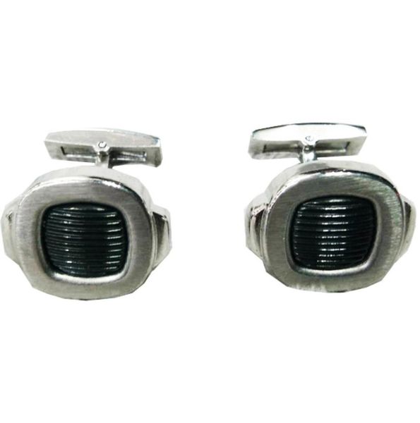 

cuff metal famous cufflink silver checkered ballpoint pen writing supplier business office and school fashion pens cufflinks no bo1817363