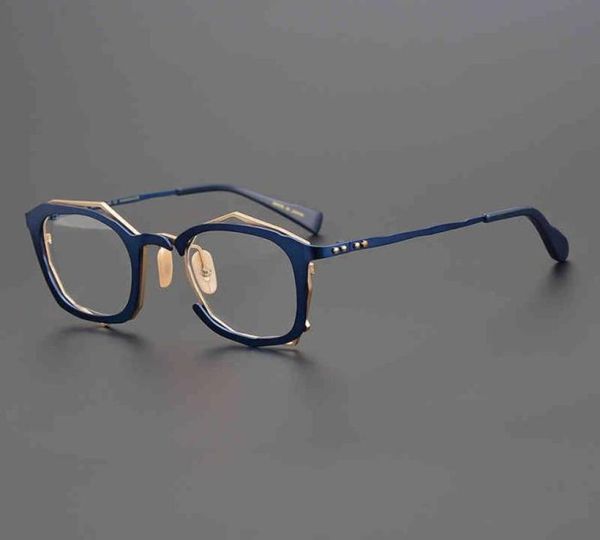

limited masahiro glasses workers handmade irregular shape glasses can be equipped with myopia lenses6456390, White;black