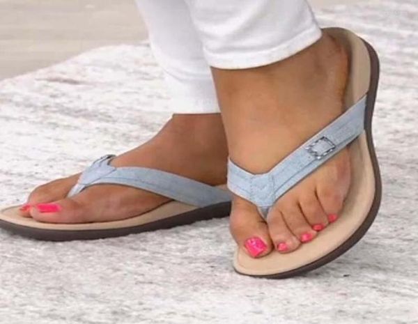 

sandals summer plus size and slippers women 2022 style flat bottom casual flip flops trendy5422188, Black
