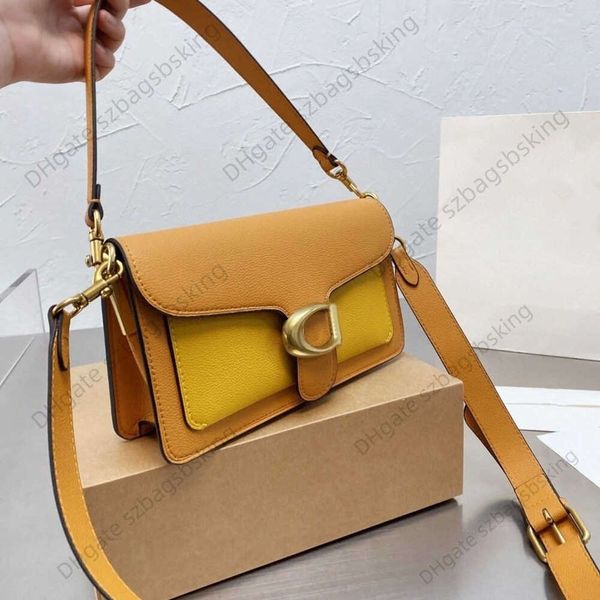 

r dionysuss bag coacs brand shoulder handbag new color leather print clamshell leather wallet fashion contrast crossbody bag