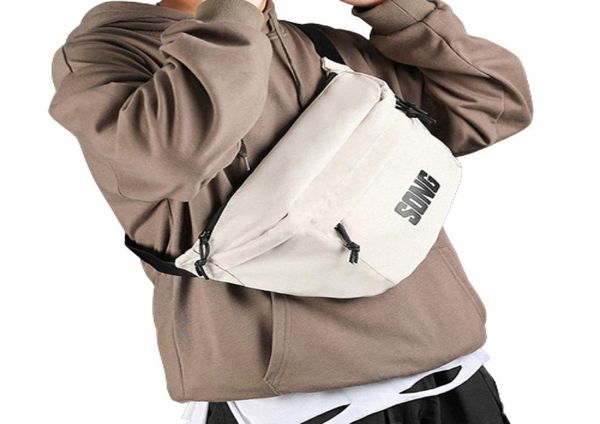 

large capacity waist bag fanny pack streetwear chest bag hip hop banana bags outdoor big belt waist packs12662336