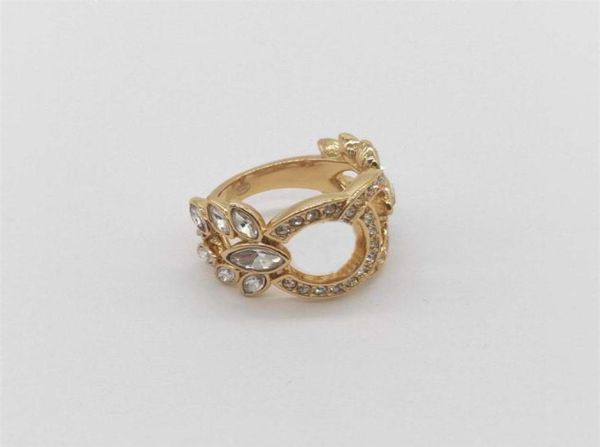 

2022 luxury quality charm punk band ring with diamond hollow design in 18k gold plated have box stamp ps7350a333m3582669, Silver