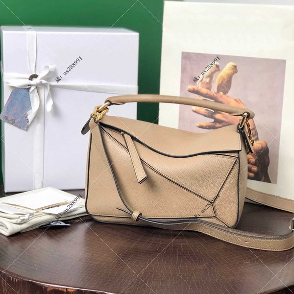 

designer luxury handbags loew's bags puzzle light cowhide geometric bag pillow single shoulder crossbody handbag womens crossbody messe