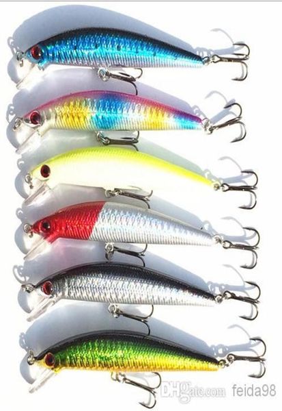 

whole lot 60pcs colors fishing lures crankbait minnow hooks crank baits 10g 10cm 394quot 3377624