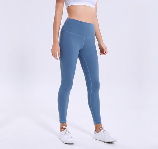 

solid color women yoga pants shaping high waist sports gym wear leggings elastic fitness lady overall full tights workout size xs1145754, White;red