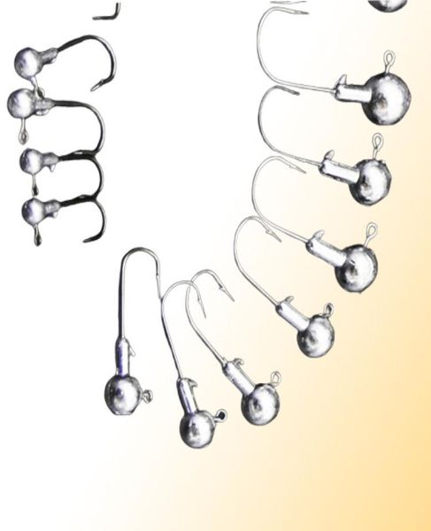 

50pcslot lead jig head fishing hook 1g 15g 2g 35g 5g 7g 10g 20g jig hooks for soft fishing lure carbon steel fishhooks t422142488373520