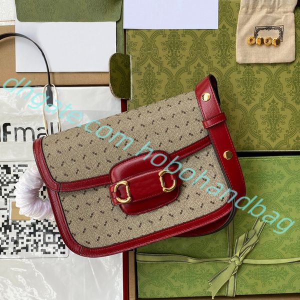 

2023 new luxury leather shoulder bag handbag old flower square diagonal cross makeup bag woven shoulder strap classic fashion mini dinner ba