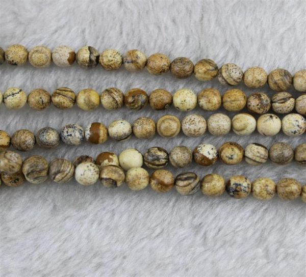 

created natural stone spacers loose beads brown india long necklace bracelet men making fashion jewelry findings bijoux300a2393621, Black