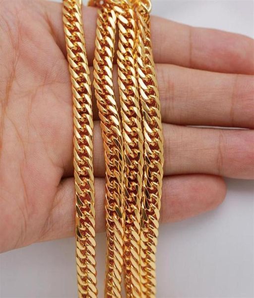 

chains mxgxfam 60cm 6 mm pure gold color charming chunky necklaces for men fashion hip hop jewelry good quality21838911883, Silver